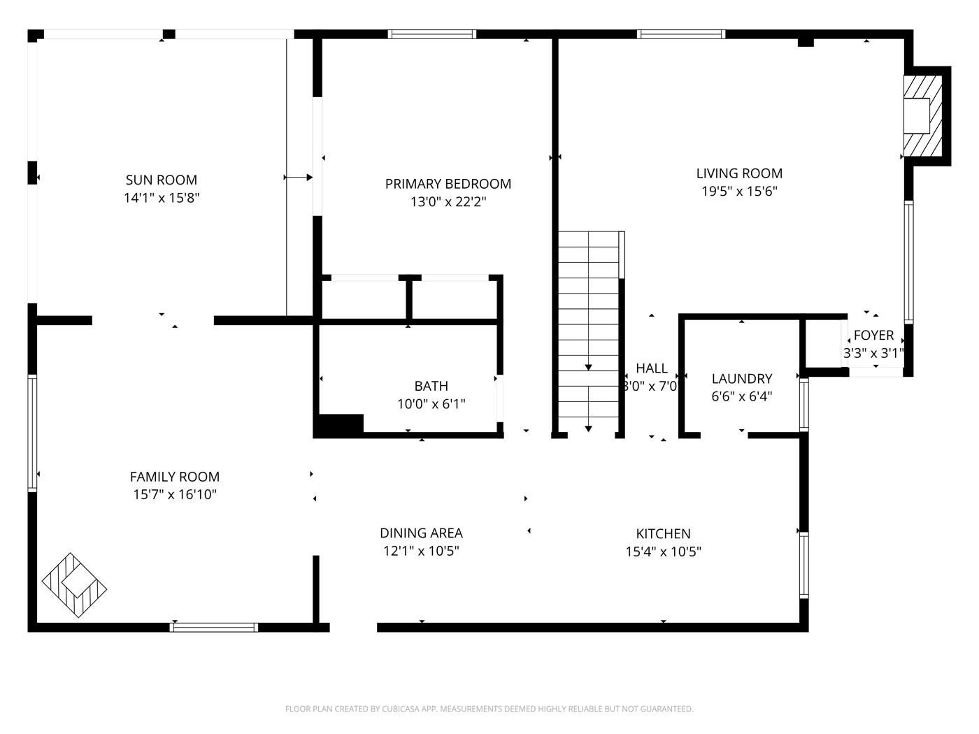 Main floor plan